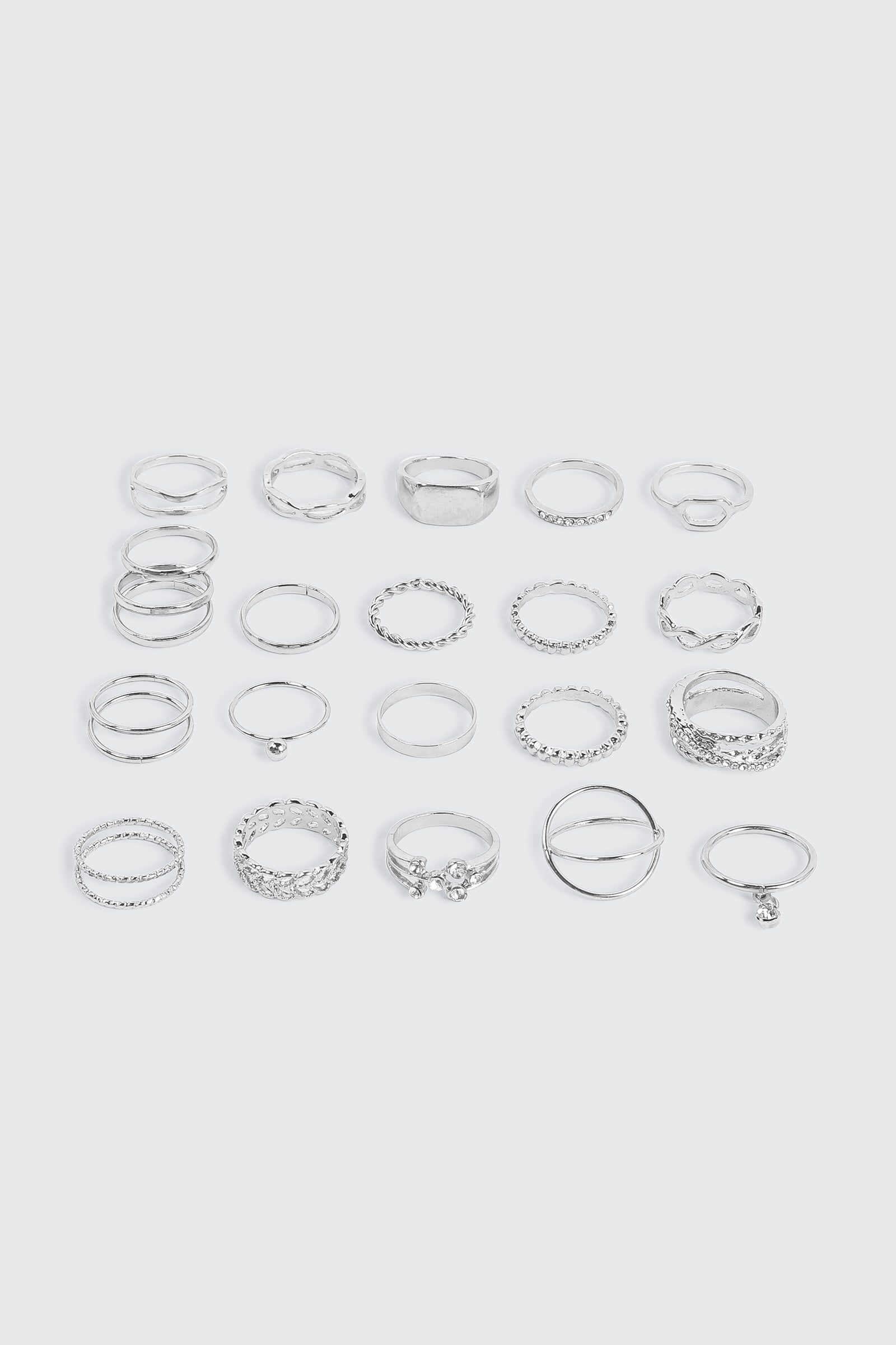 20-Pack Assorted Rings