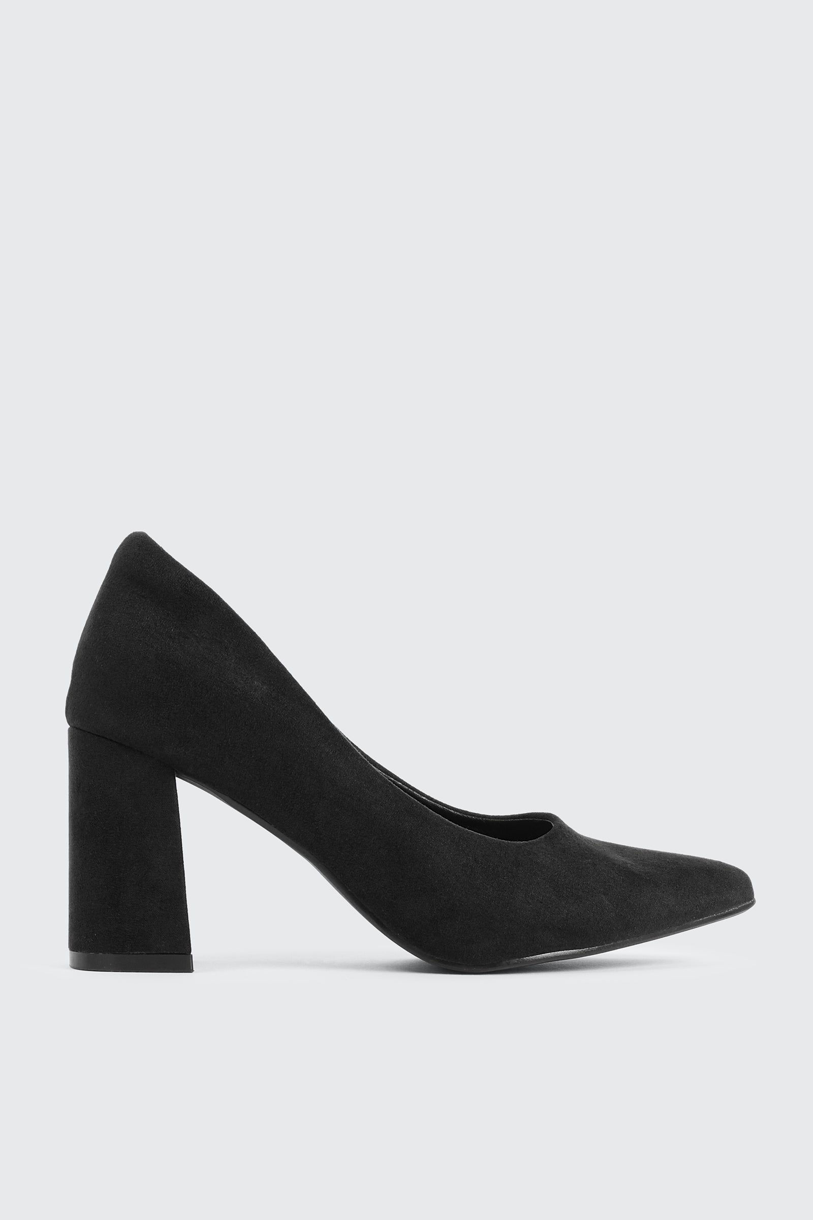 Block Heel Faux Suede Pumps – Ardene