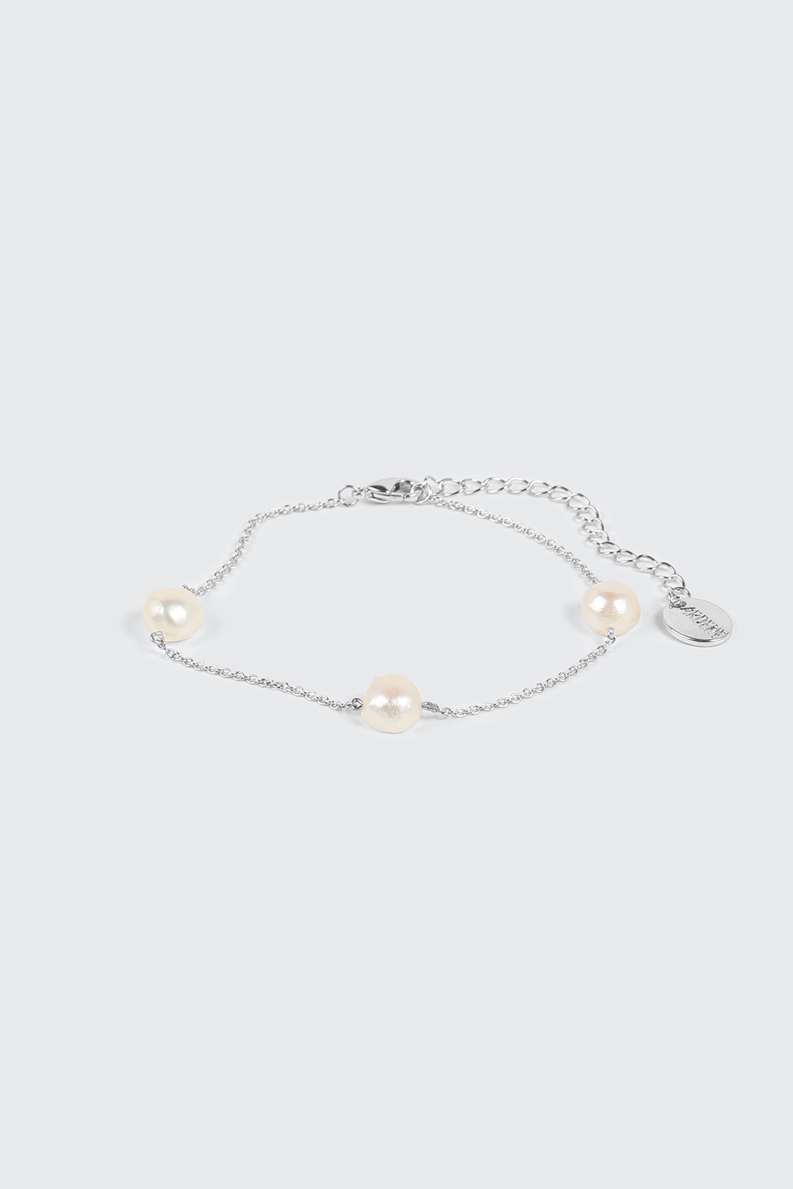 14K Gold Plated Pearl Bracelet