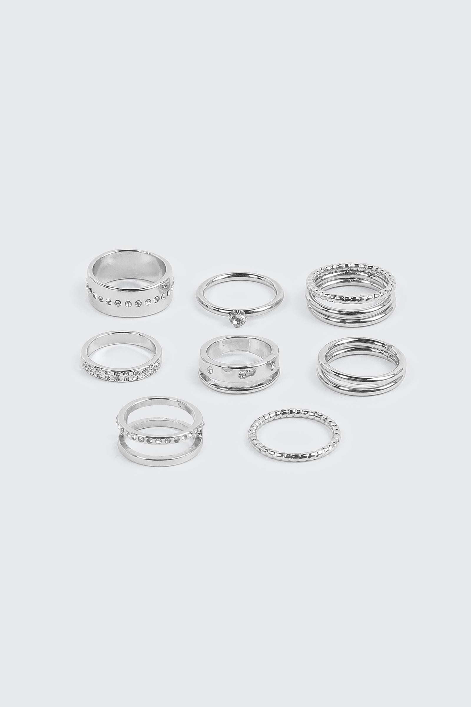 8-Pack Assorted Rings