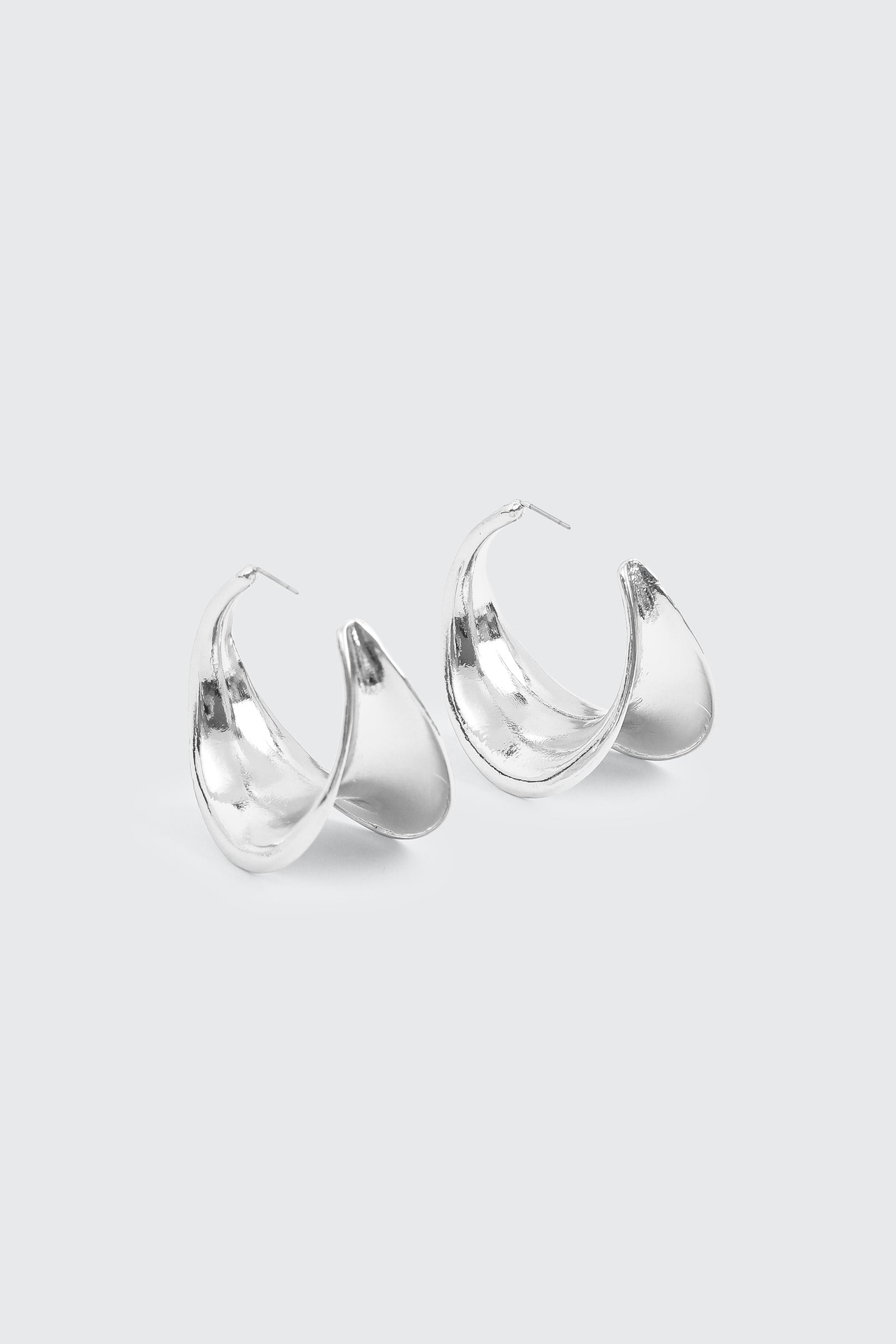 Wide Hoop Earrings