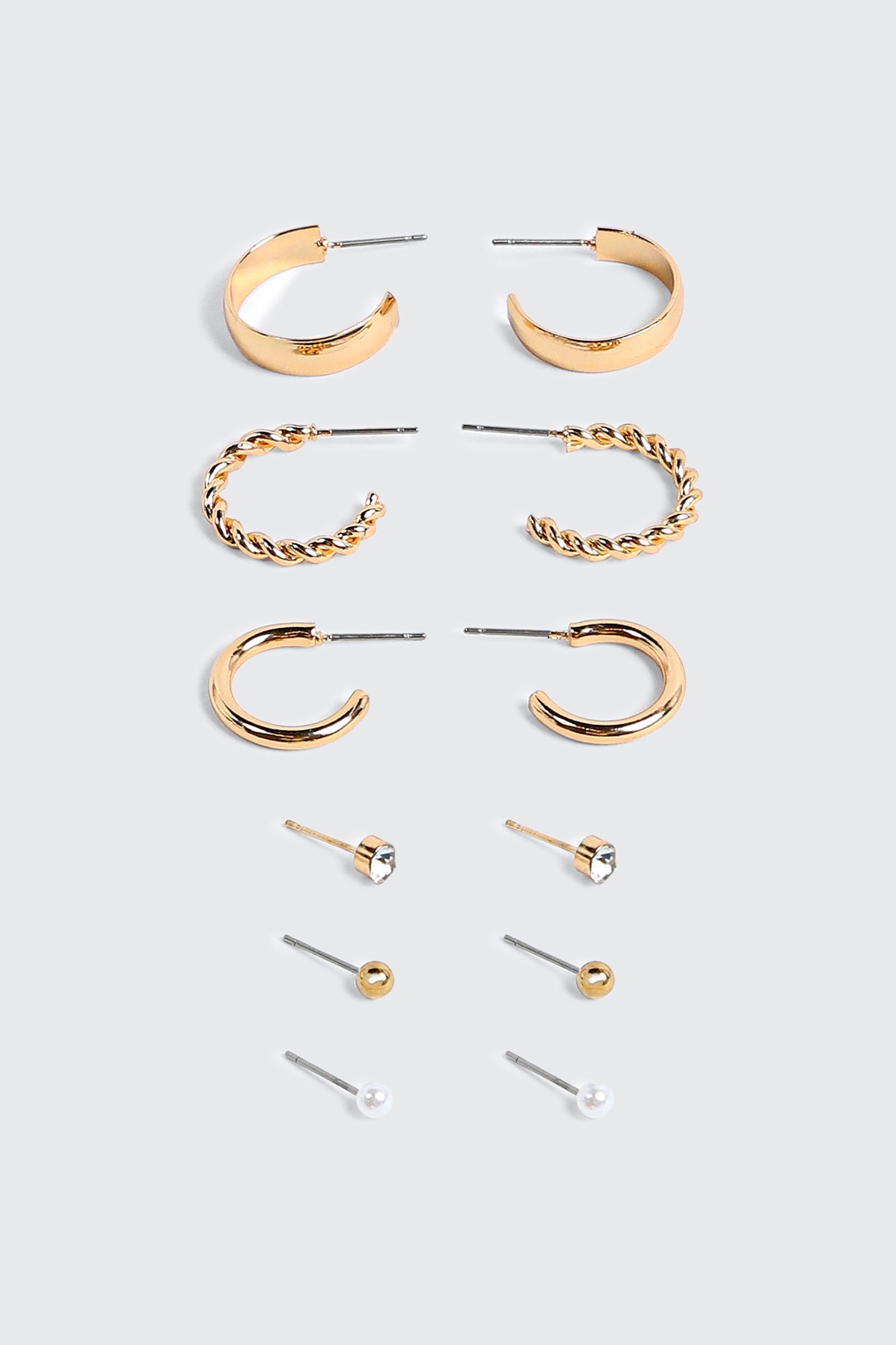 6-Pack Mixed Hoops & Studs