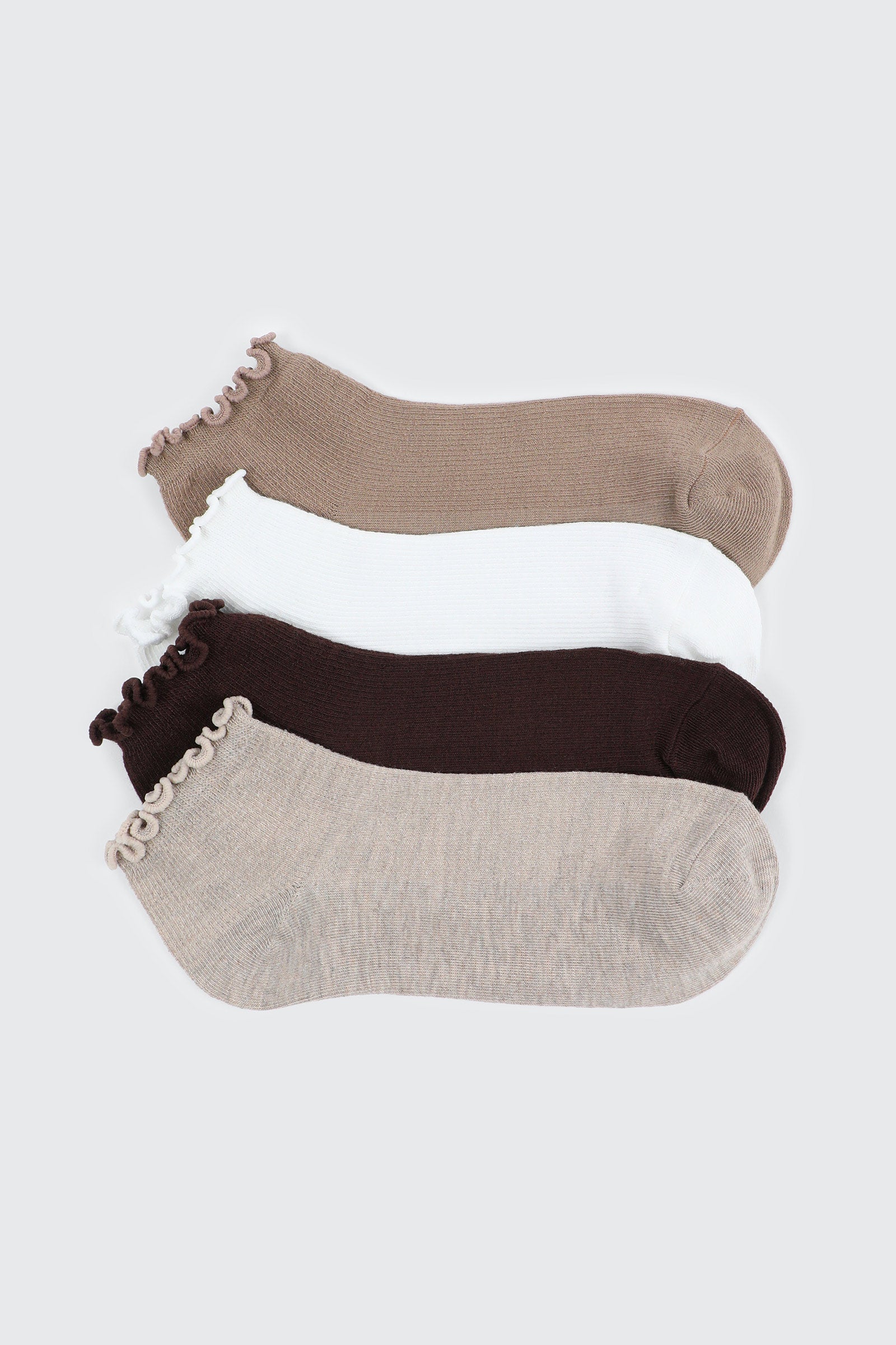 Rib Knit Ankle Socks