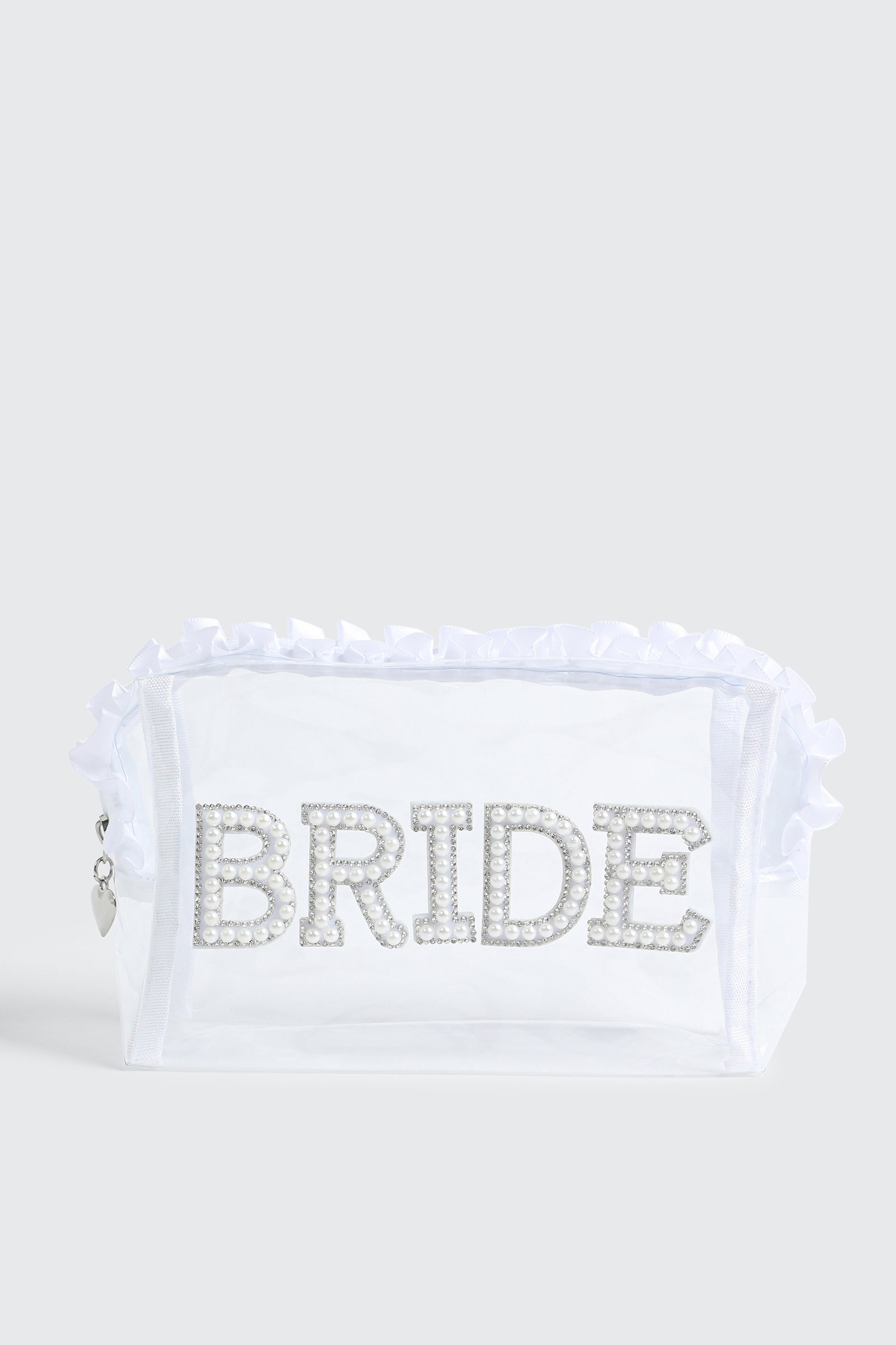 Bridal Cosmetic Bag with Pearl & Rhinestones – Ardene