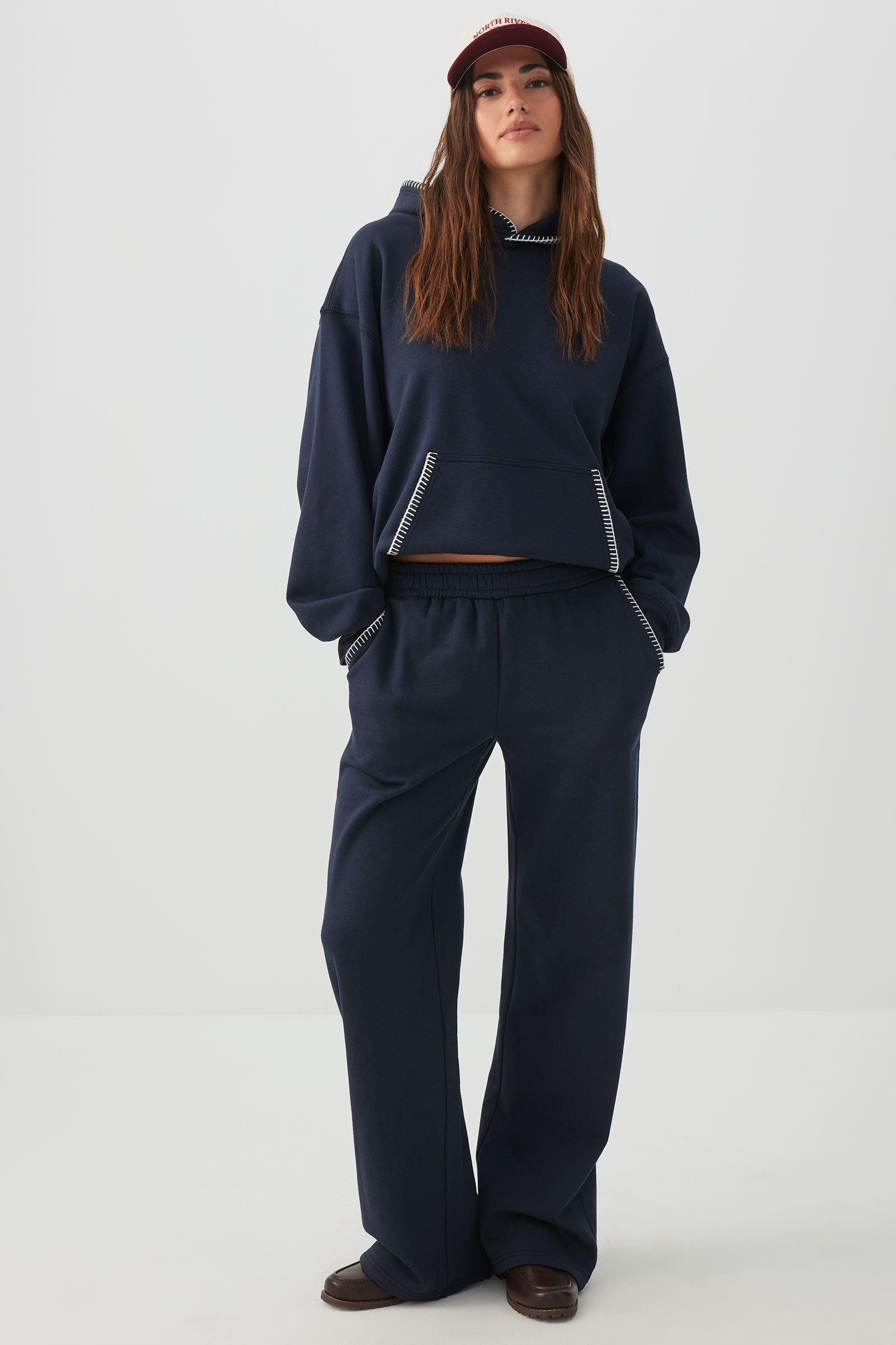 Whipstitch Wide Leg Sweatpants – Ardene