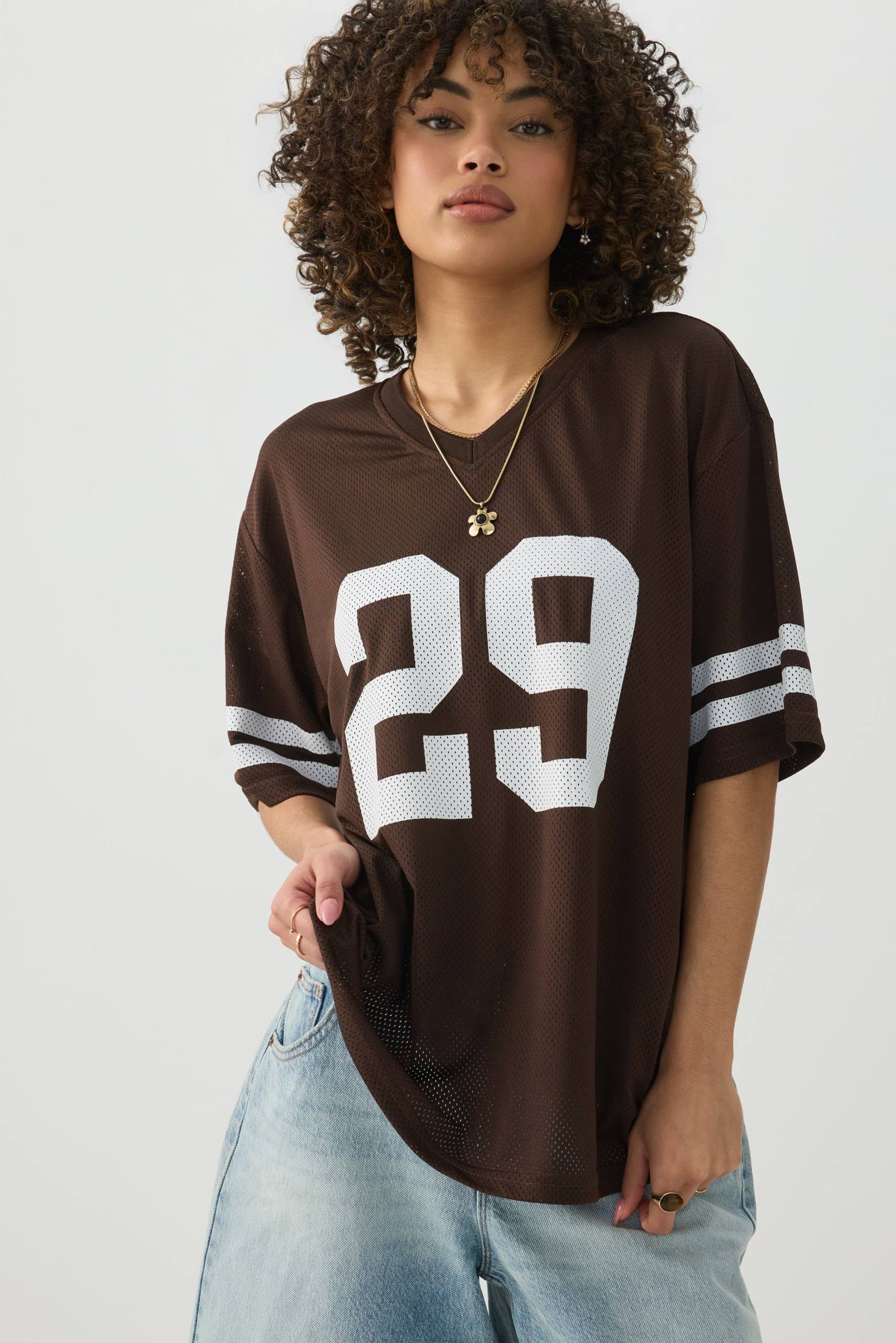 Mesh Football T-Shirt – Ardene