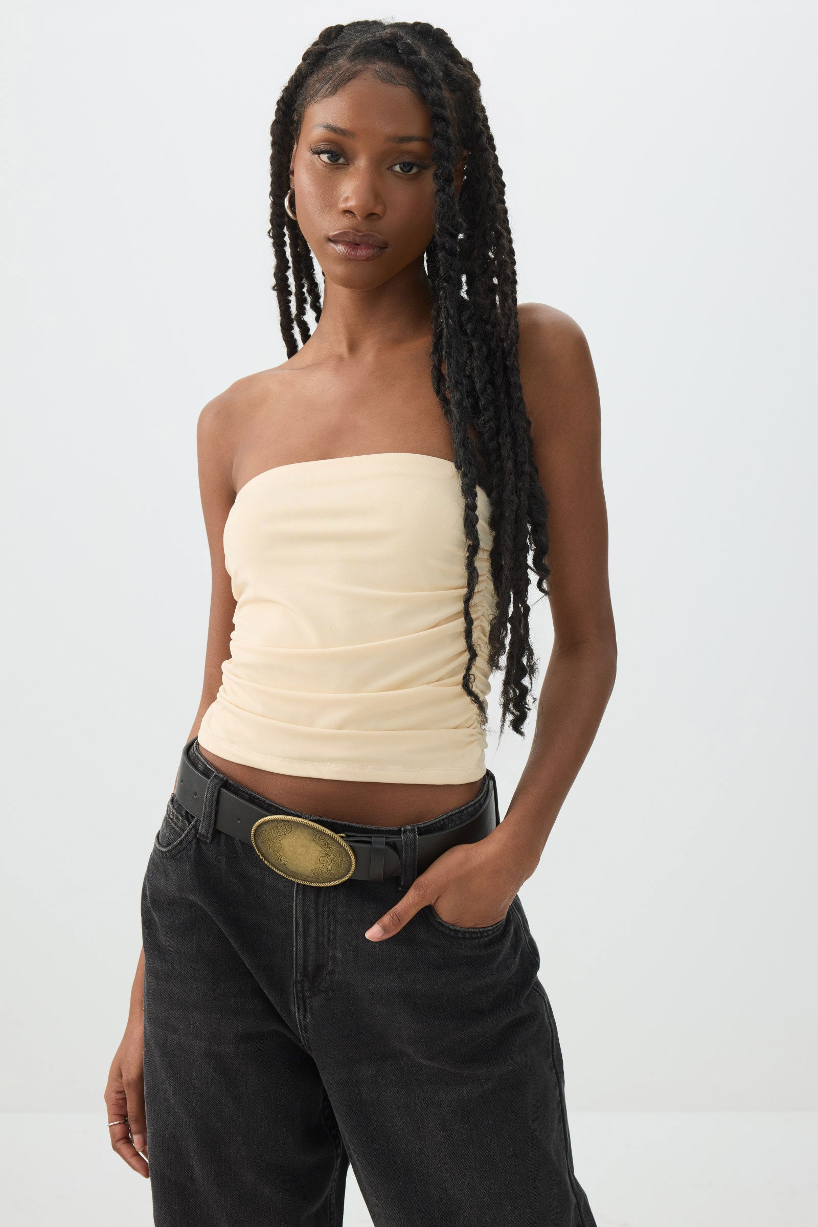 Ruched Tube Top – Ardene