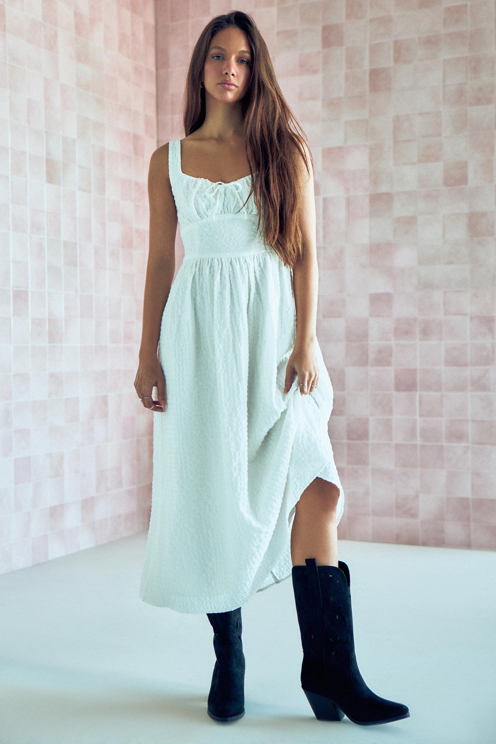 Milkmaid Midi Dress – Ardene