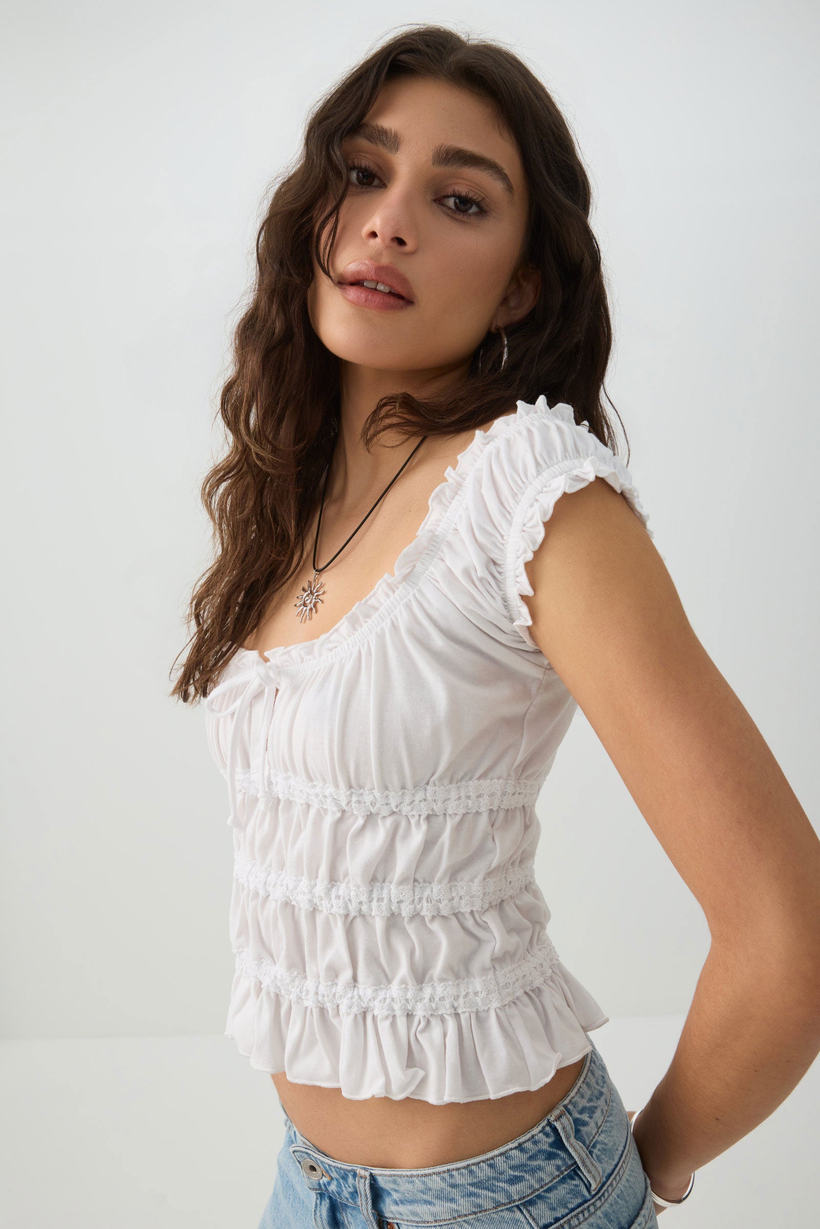 Smocked Crop Top – Ardene