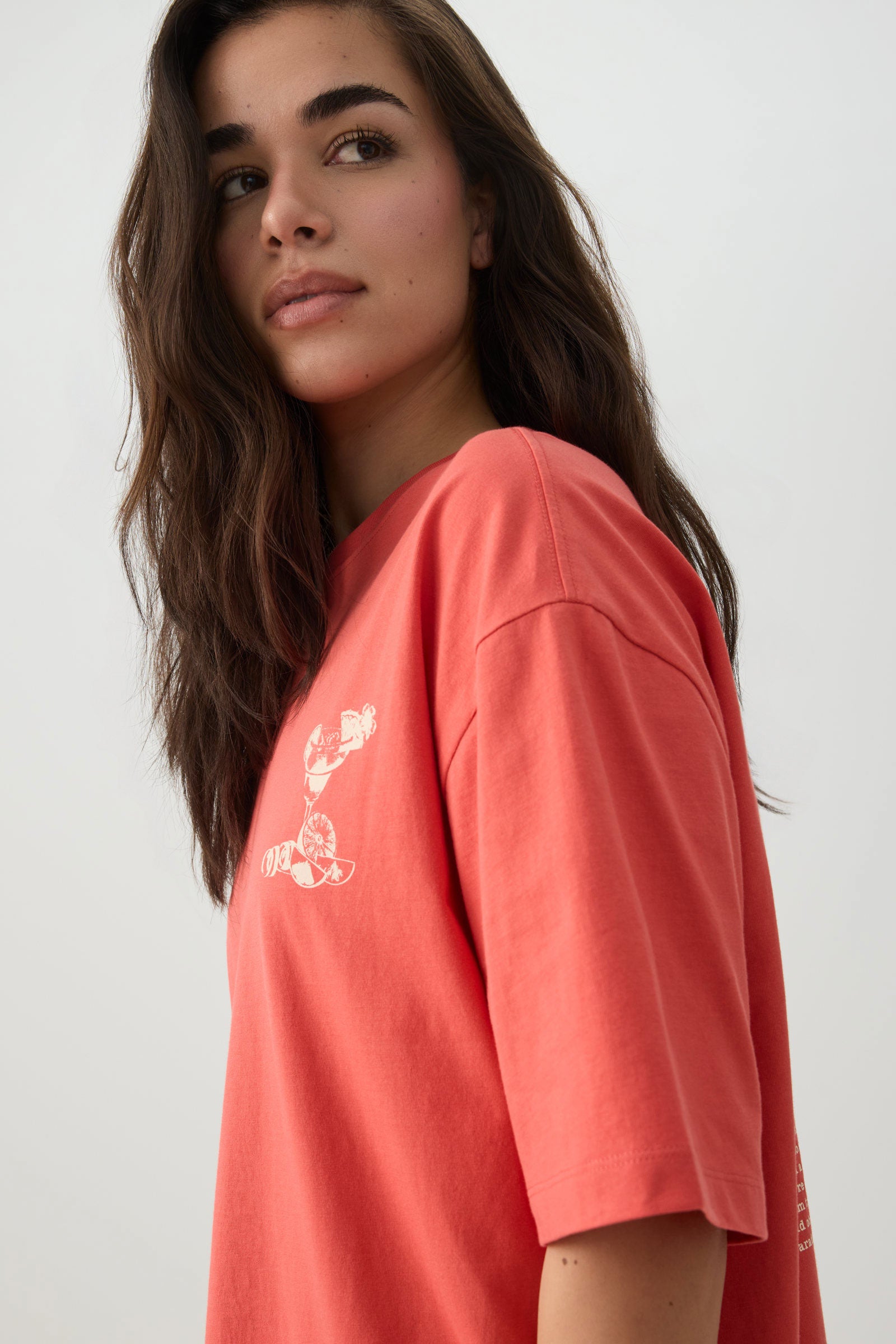 Long Oversized Graphic T-Shirt – Ardene