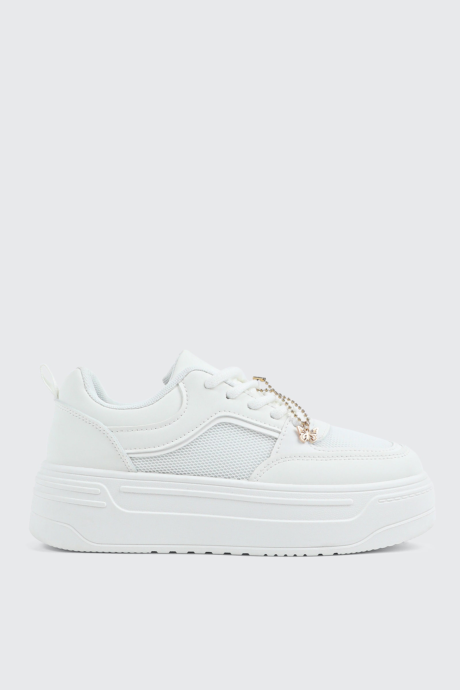 Platform Sneakers with Charm Detail – Ardene