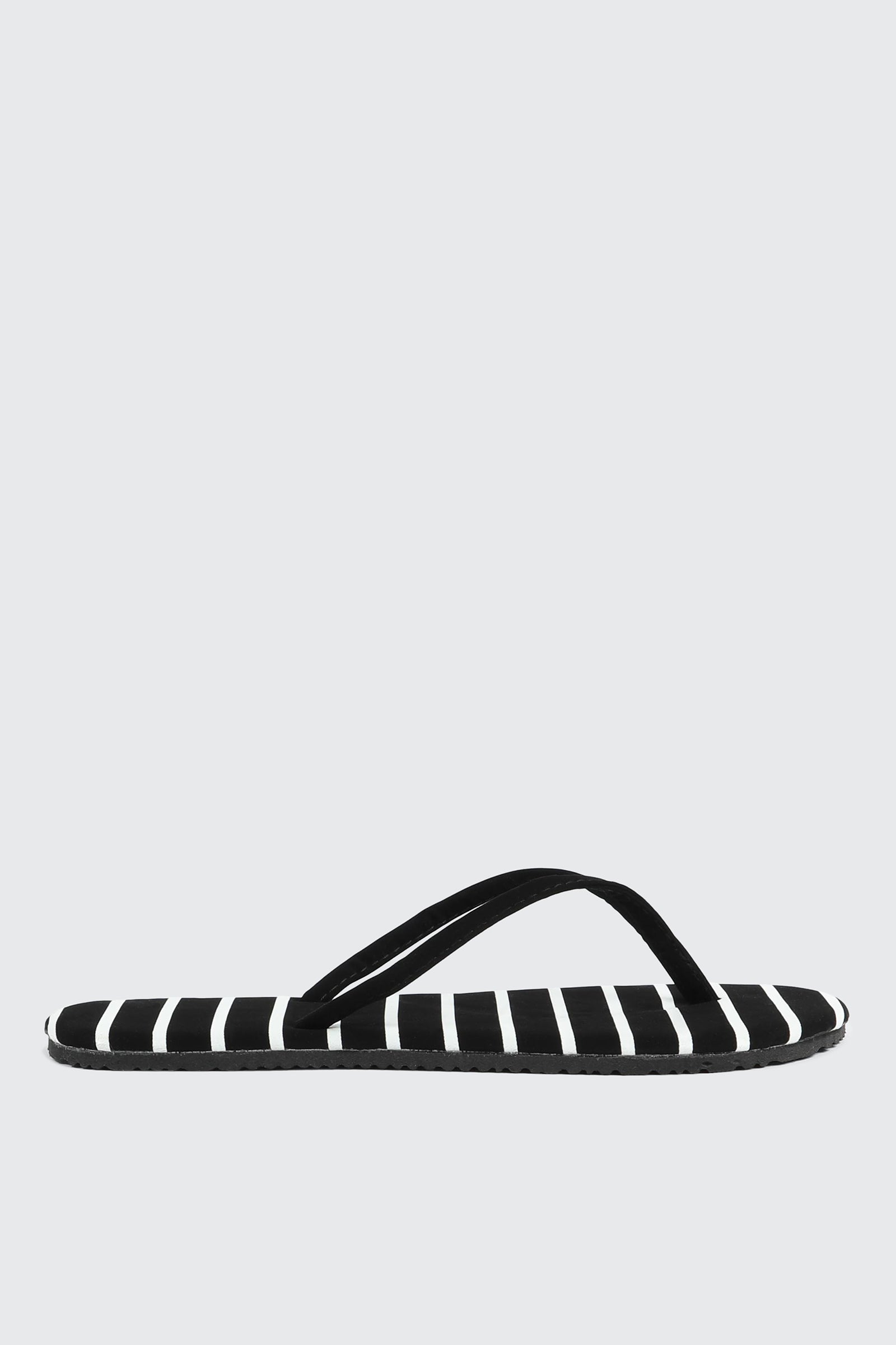 Round Toe Flip Flops