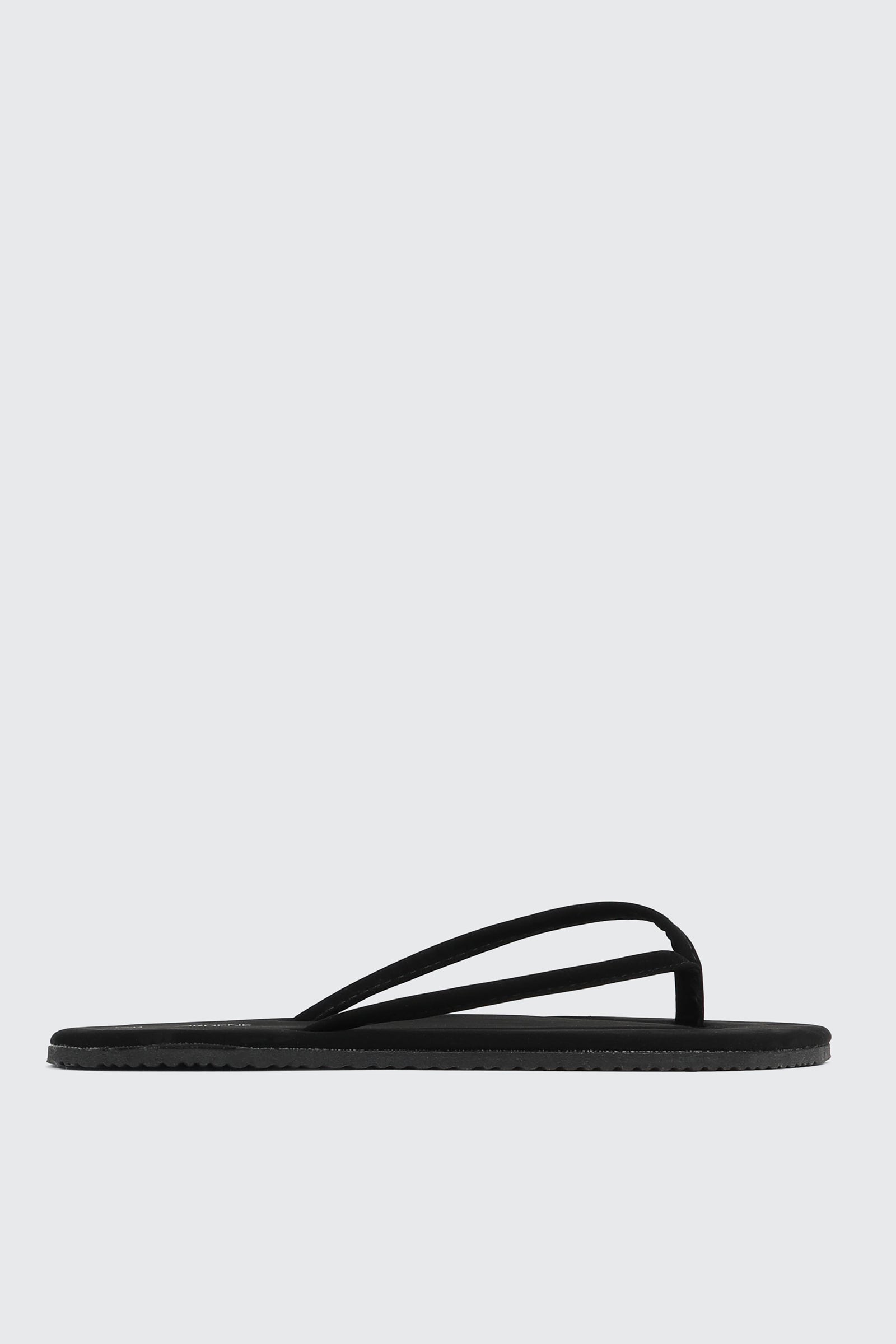 Round Toe Flip Flops