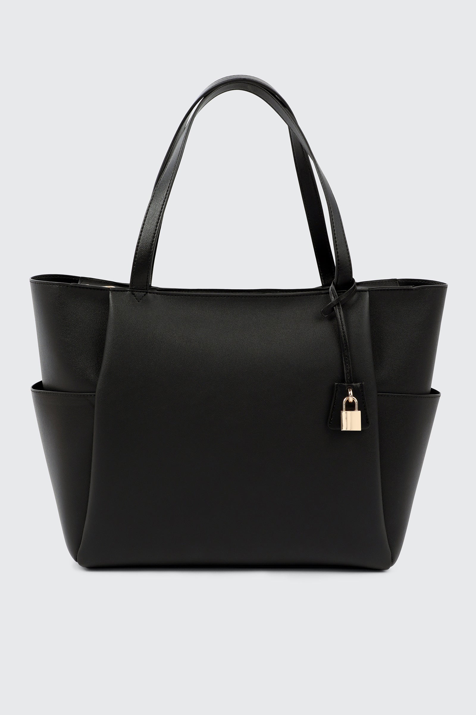 Faux Leather Tote Bag