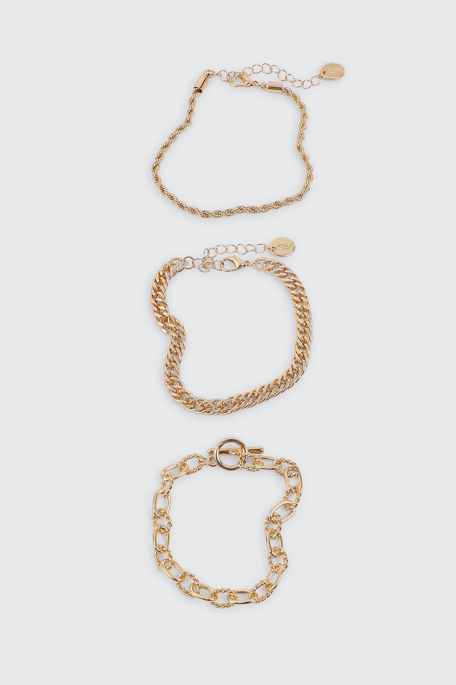 3 Pack Chain Bracelets | Ardene