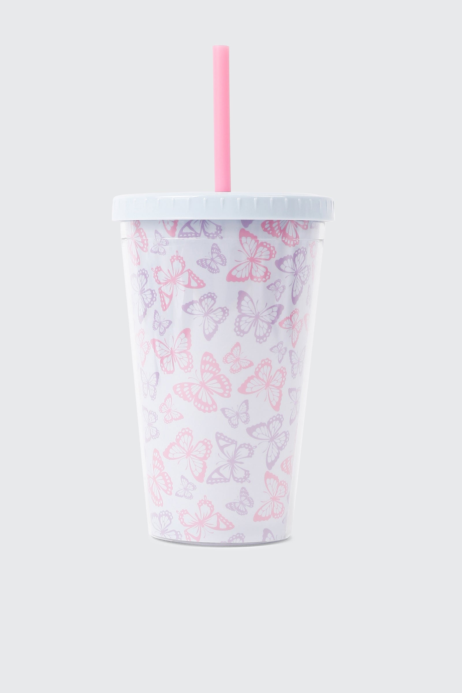 Butterfly Print Tumbler