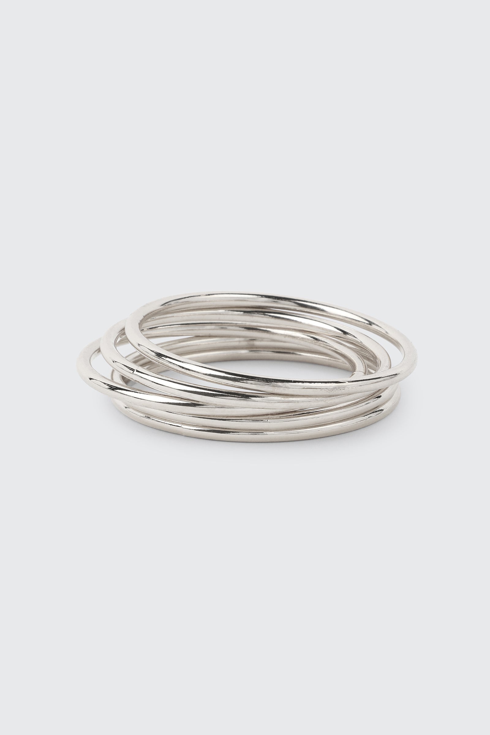 5-Pack Round Tube Bangles
