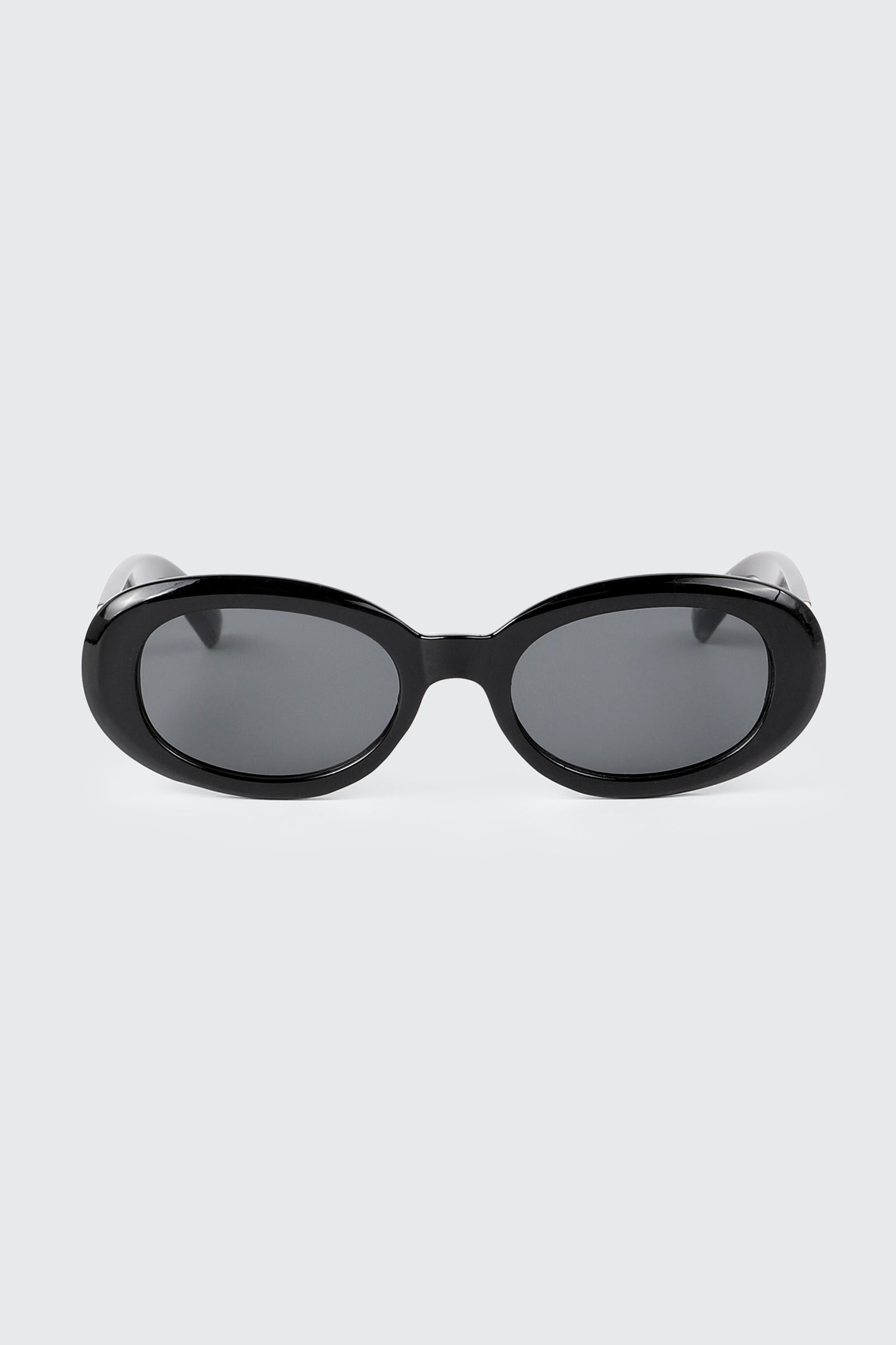 Chunky Oval Frame Sunglasses