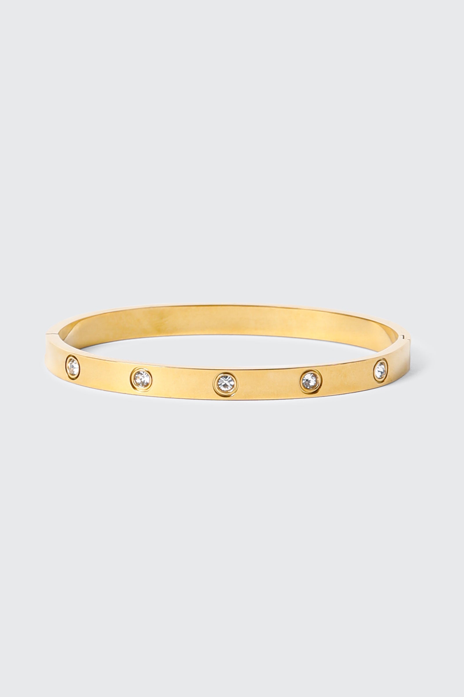 Stone Bangle Bracelet