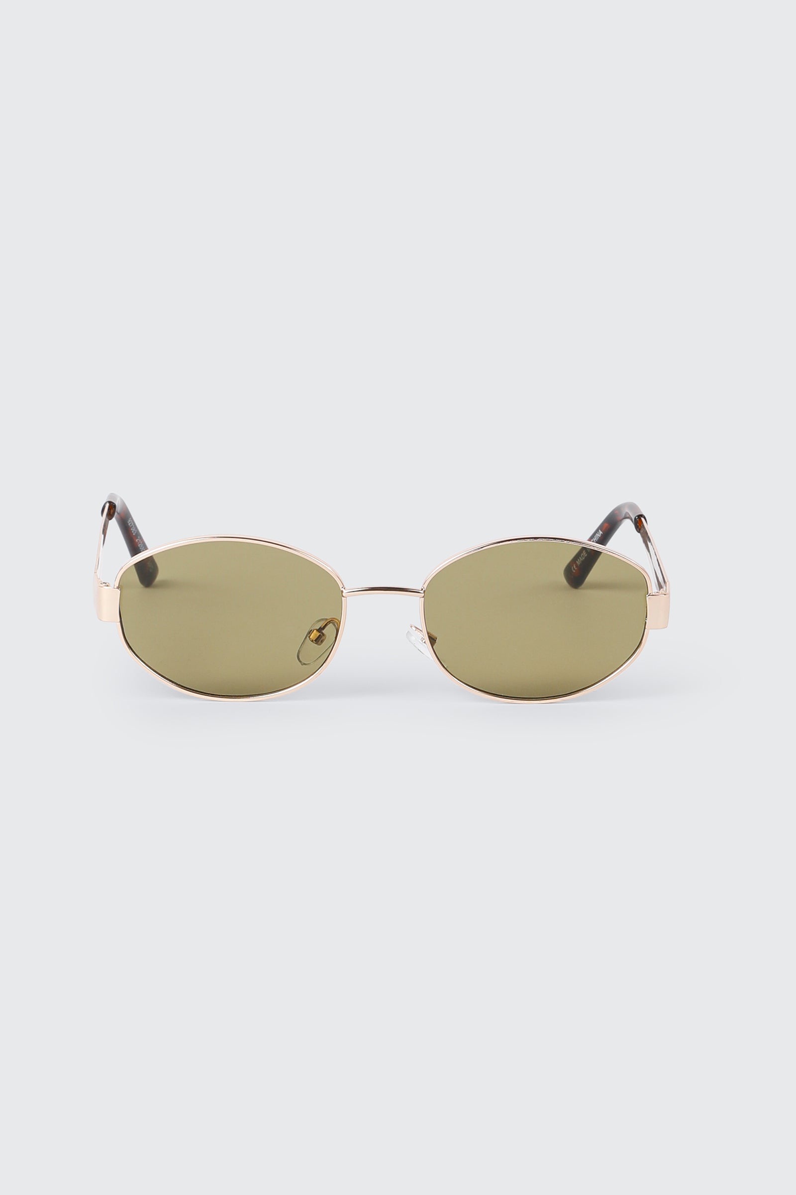 Oval Metal Sunglasses