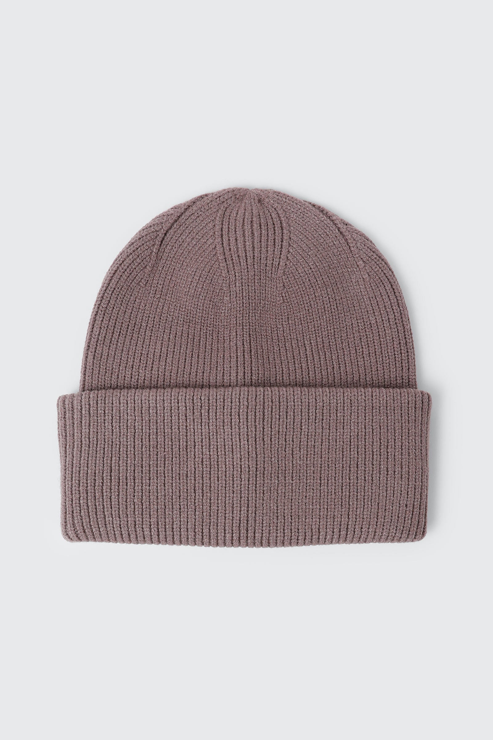 Wide Cuff Ribbed Beanie