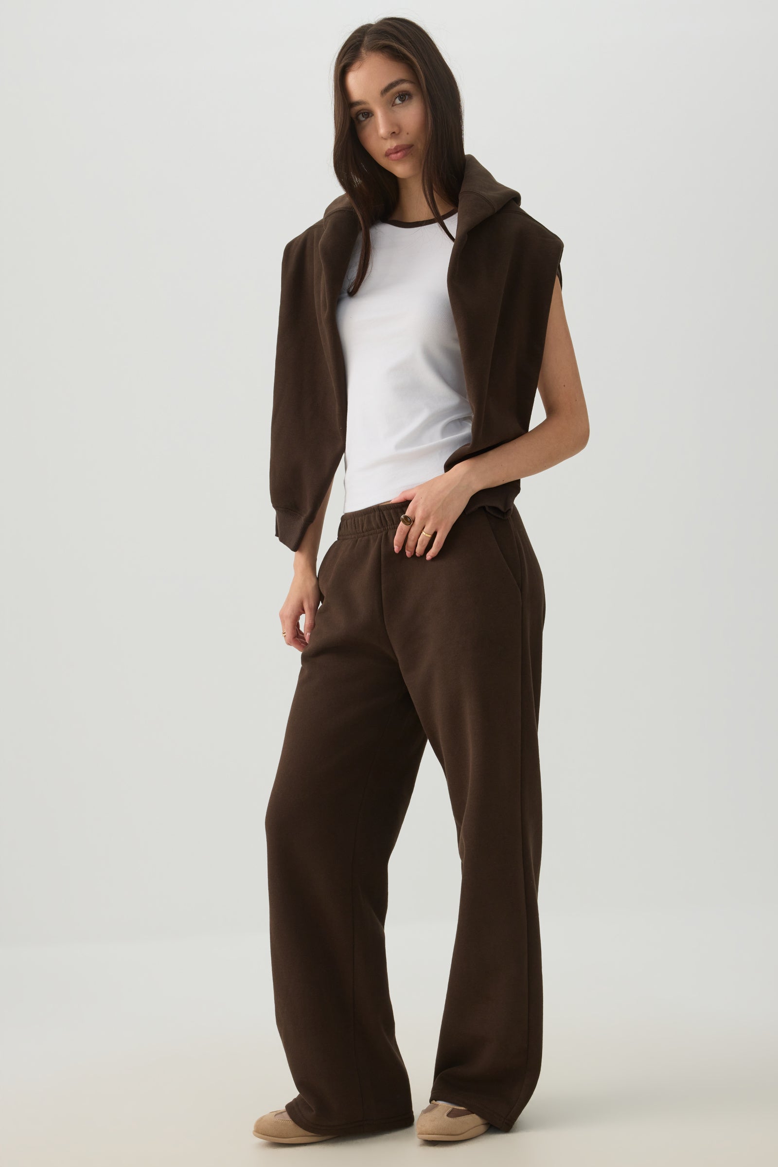MADESOFT™ Fleece Straight Leg Sweatpants