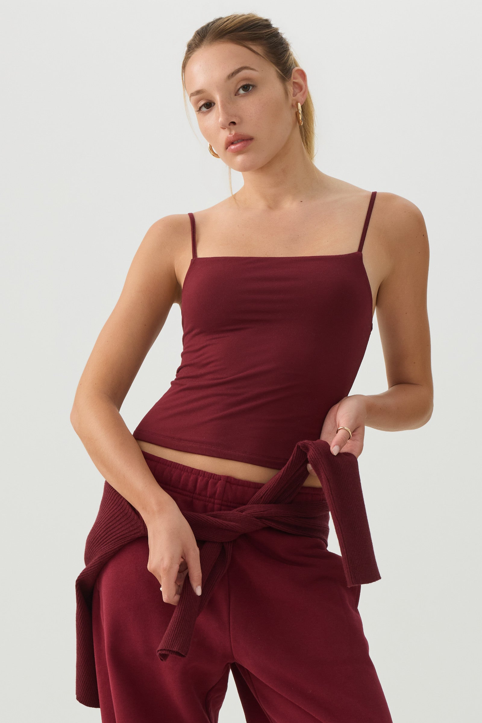 Smoothcore™ Double Layer Square Neck Tank Top