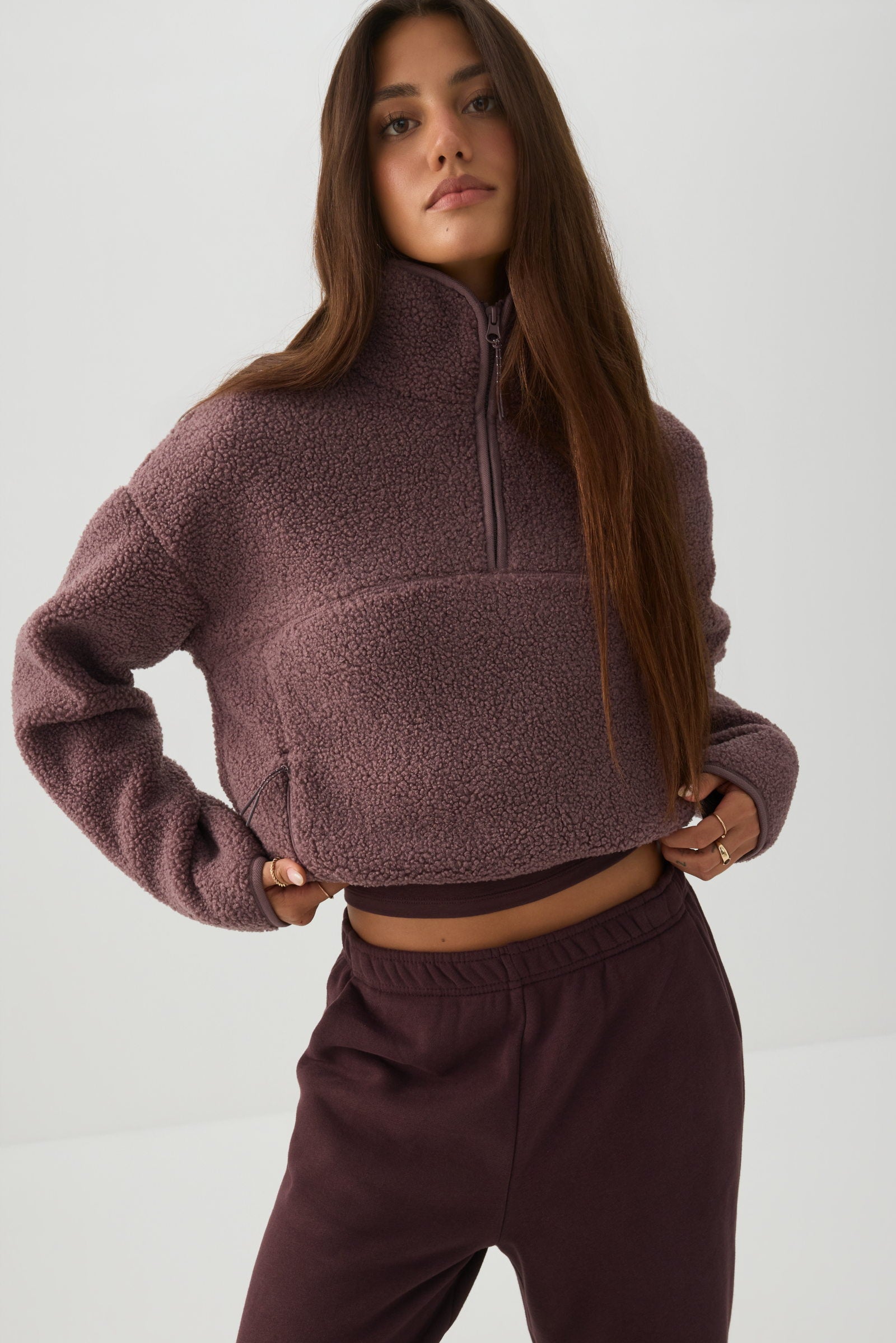 MADESOFT™ Sherpa 1/4 Zip Jacket