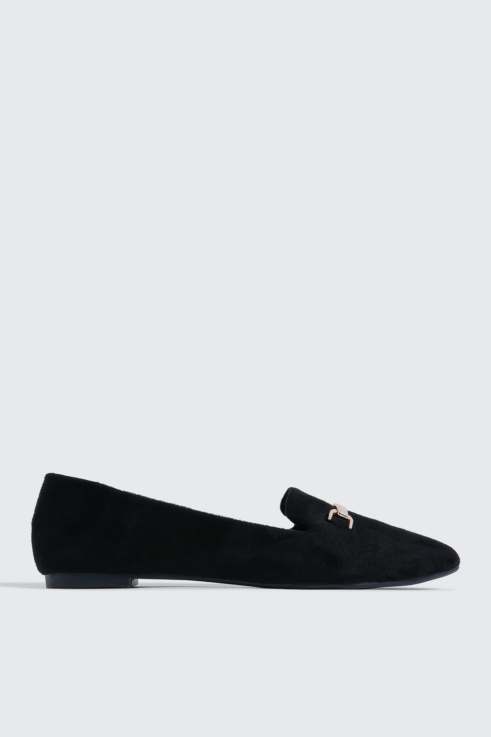 Faux Suede Pointy Toe Flats