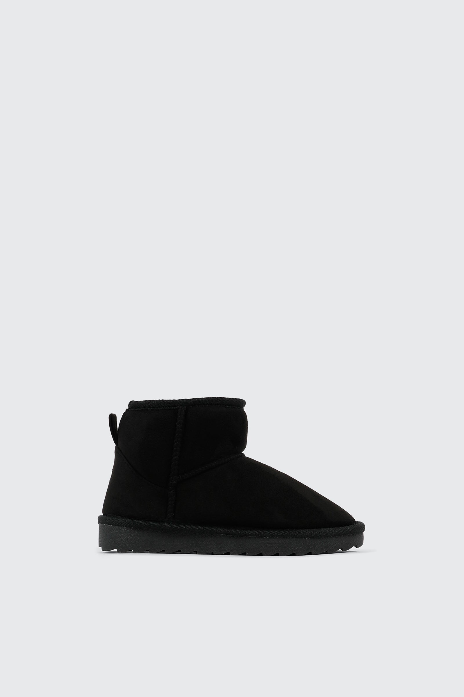 Faux Suede Ankle Boots
