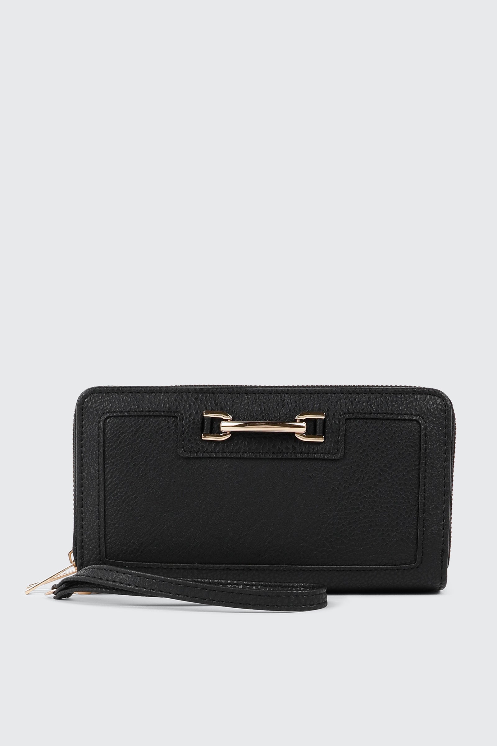 tig様 訳ありHTC STAR BURST ZIPPER WALLET BLK Textured Zip Wallet | Ardene