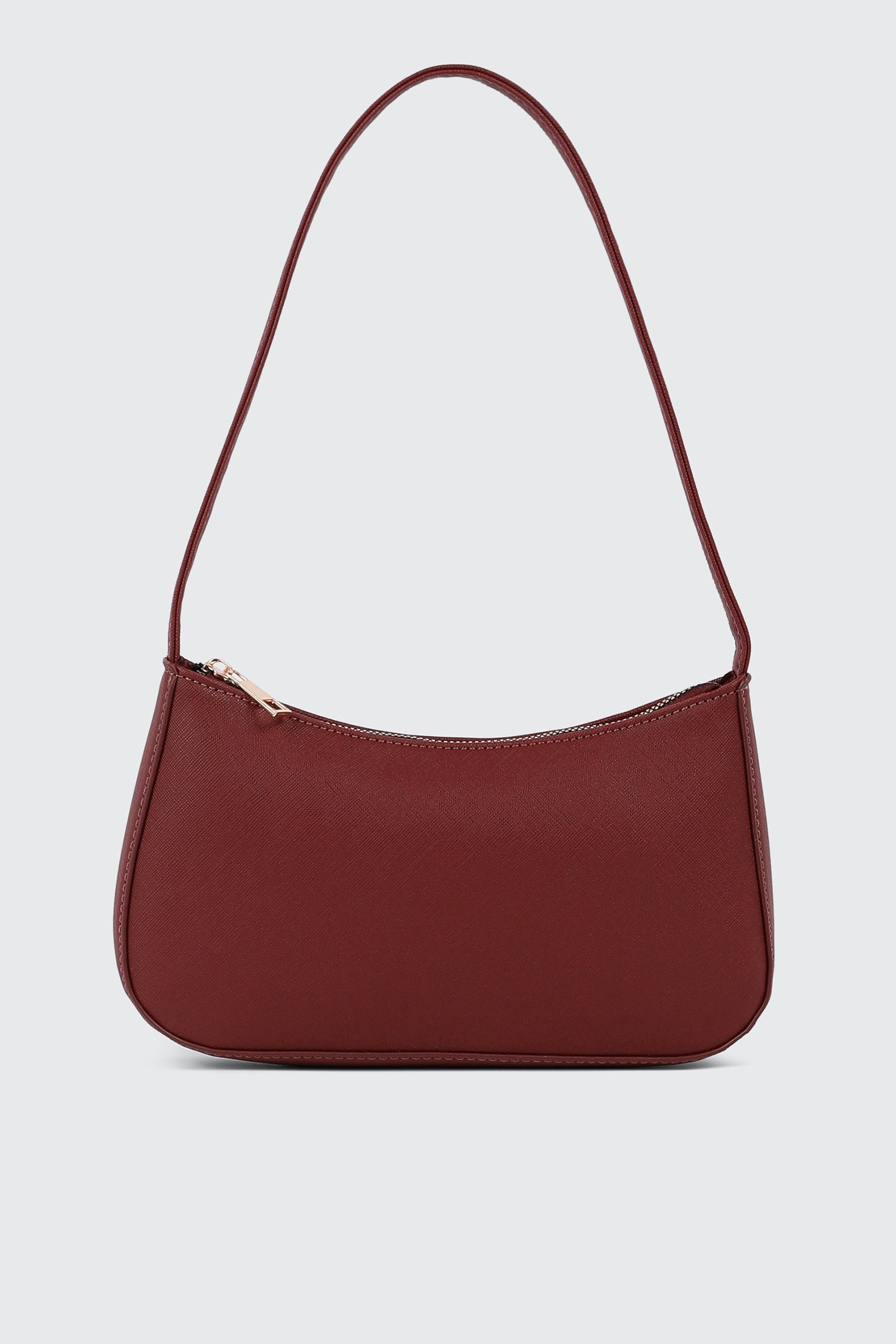 Faux Leather Shoulder Bag
