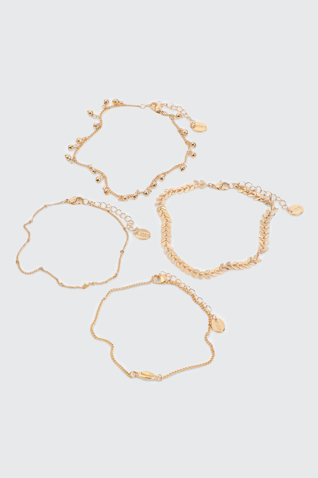 4 Anklet Set