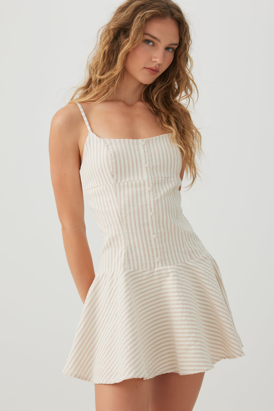 Striped Mini Dress