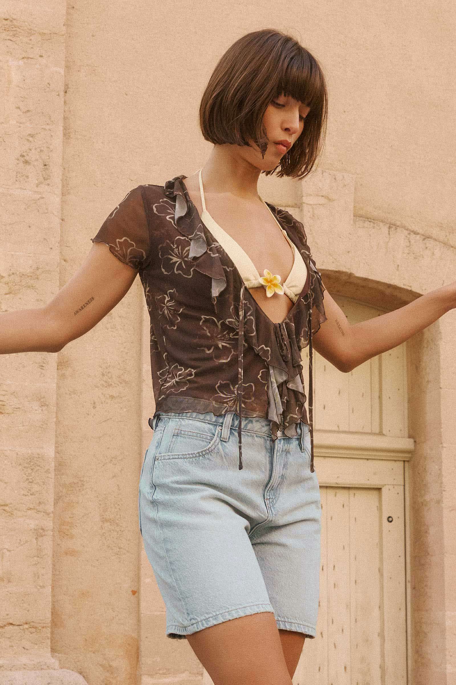 Textured Mock Neck Tank Top – Ardene