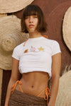 T-shirt graphique court