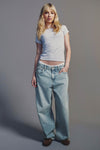 Jean ample et taille mi-haute coupe Muse