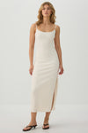 Open back Bodycon Midi Dress