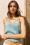 Sequin Knit Tank Top