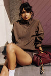 Oversized Windbreaker Jacket