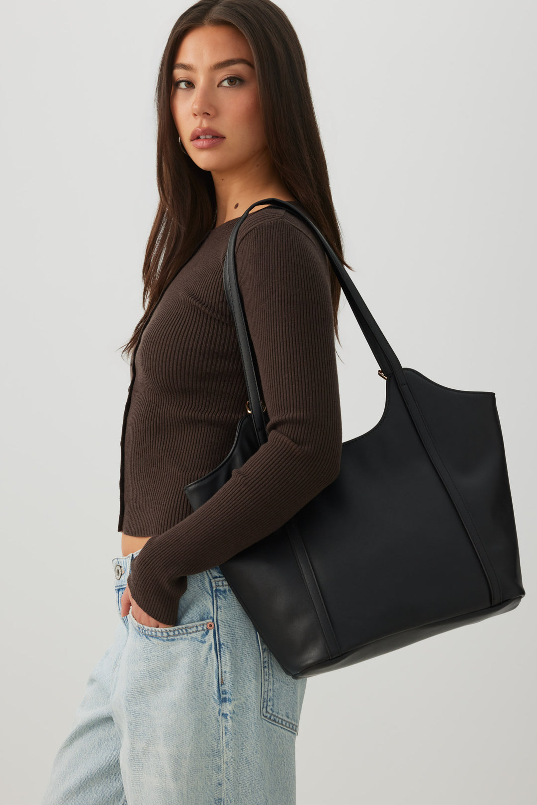 Sac fourre-tout structuré
