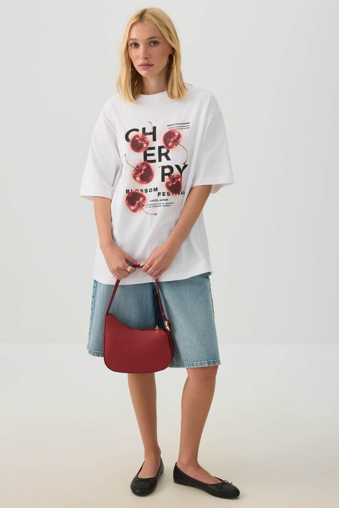 Pebbled Shoulder Bag