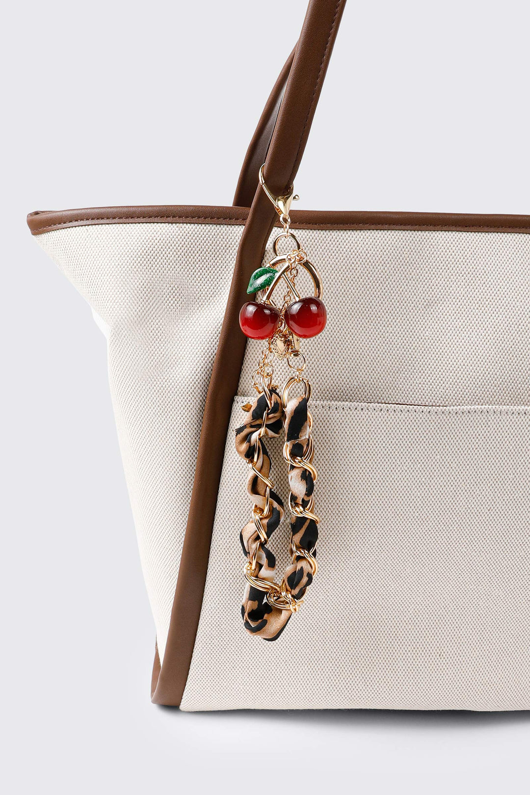 Porte-clés cerises