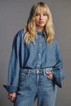 Oversized Denim Shirt