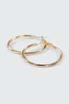 14K Gold Plated Hoop Earrings