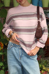 MODERAKNIT™ Striped Long Oversized Sweater