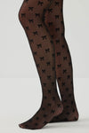 Bow Detail Sheer Tights