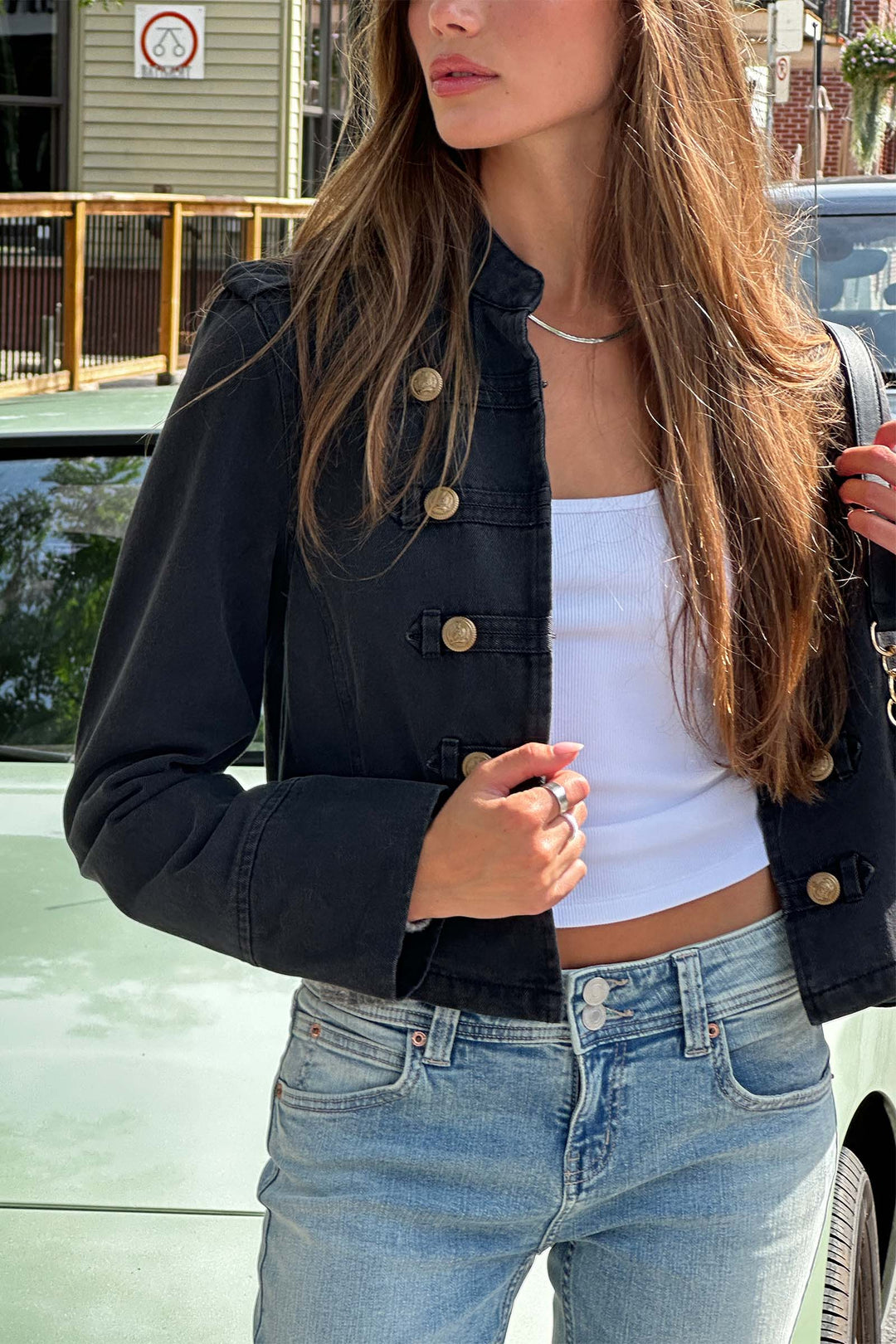 Military Style Cotton Jacket
