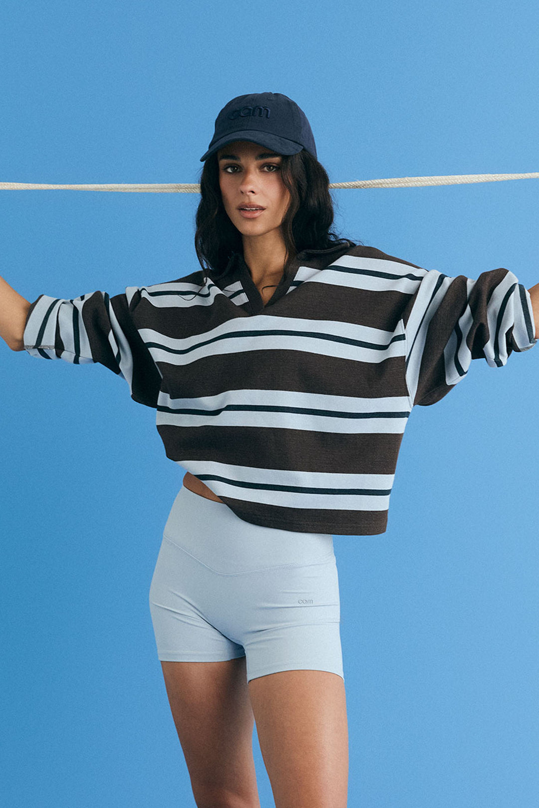 camactive™ Striped Polo Top