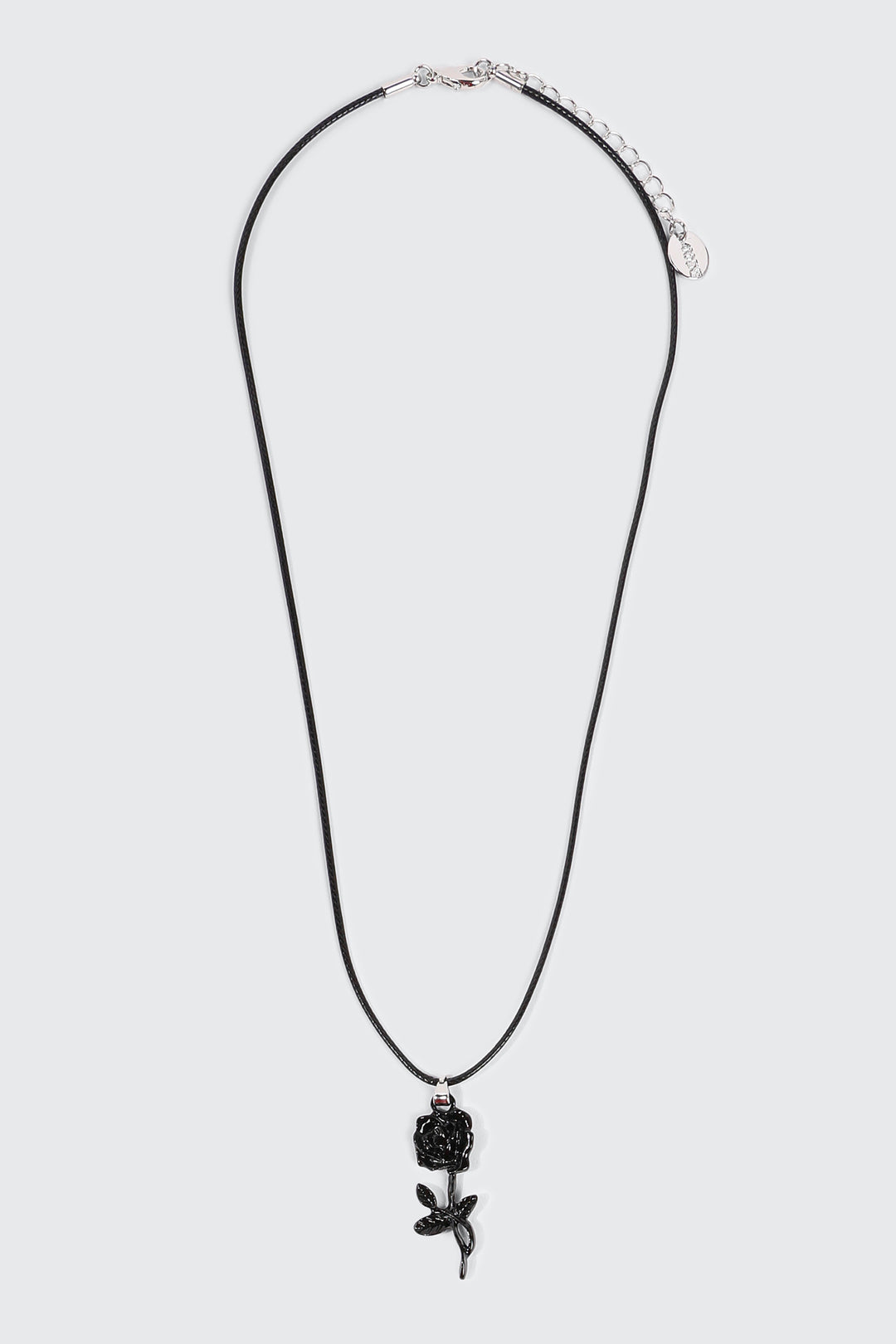 Collier cordon à pendentif fleur